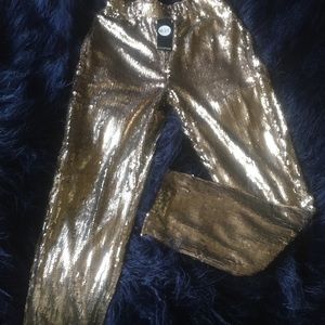 Sequin Boohoo Pants